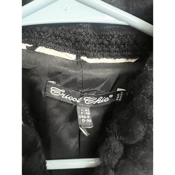 Vintage Y2K 90s Tricot Chic Italian Floral Blazer $350+ Grunge Chic 42 US 6 - Picture 6 of 13